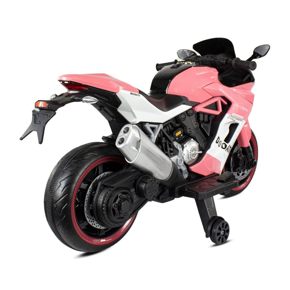 PRINSEL - Moto Eléctrica 12v Tipo Ducati Gt Prinsel Ducati Rosa