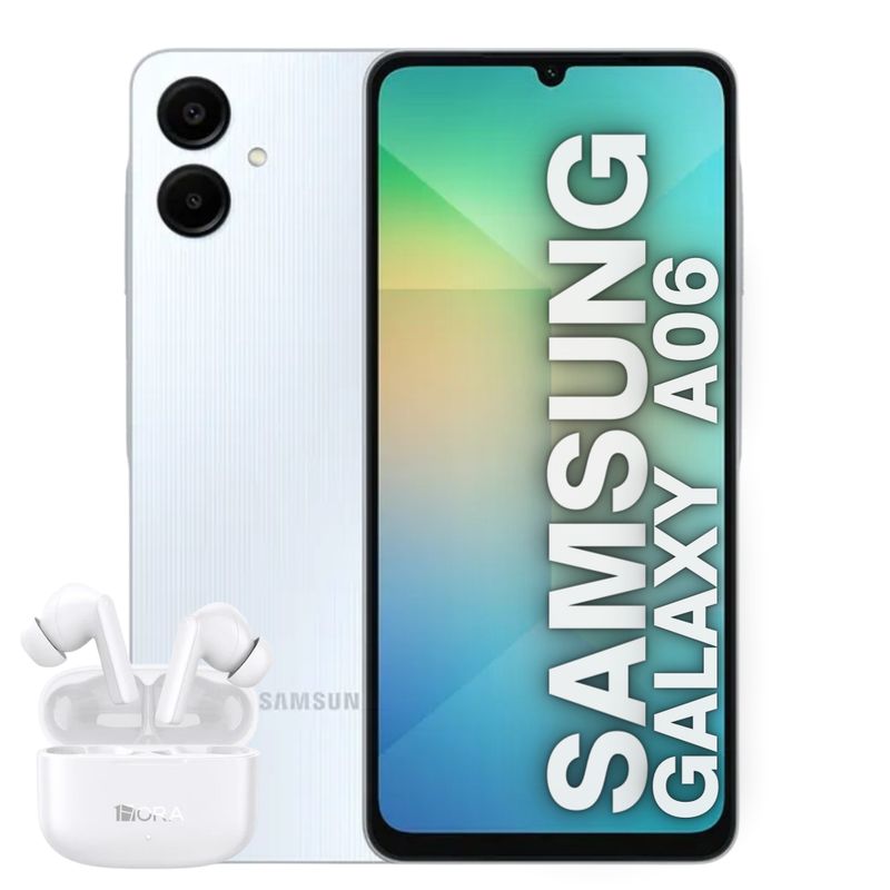 SAMSUNG - Celular Samsung Galaxy A06 128GB4GB RAM Blanco