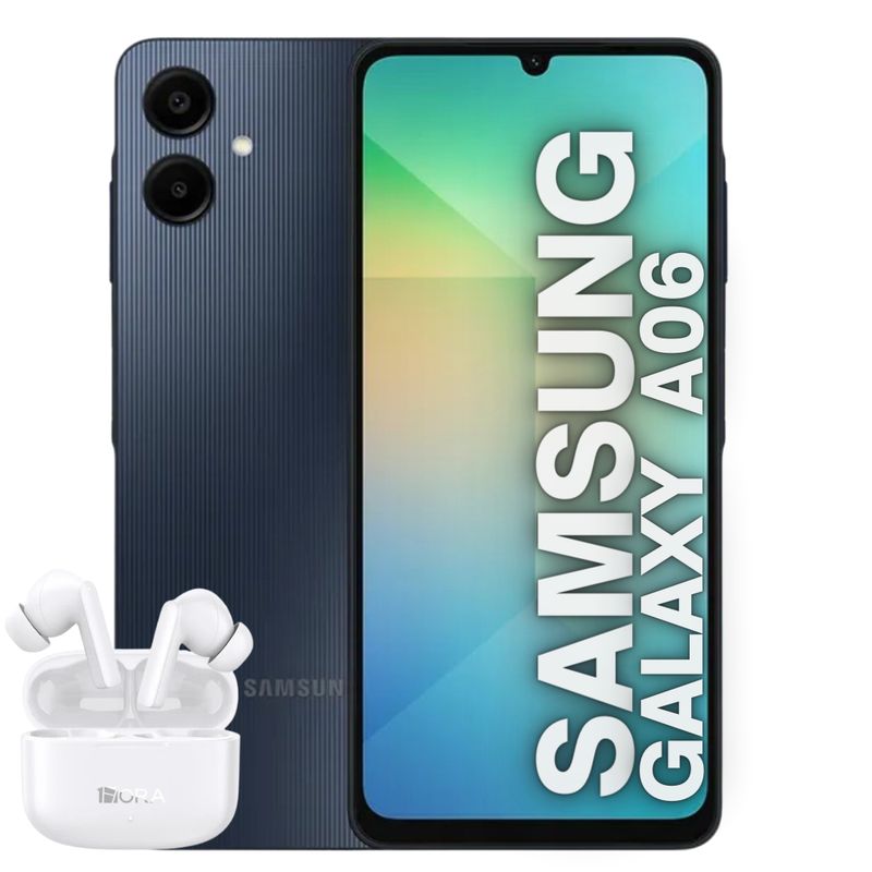 SAMSUNG - Celular Samsung Galaxy A06 128GB4GB RAM Negro