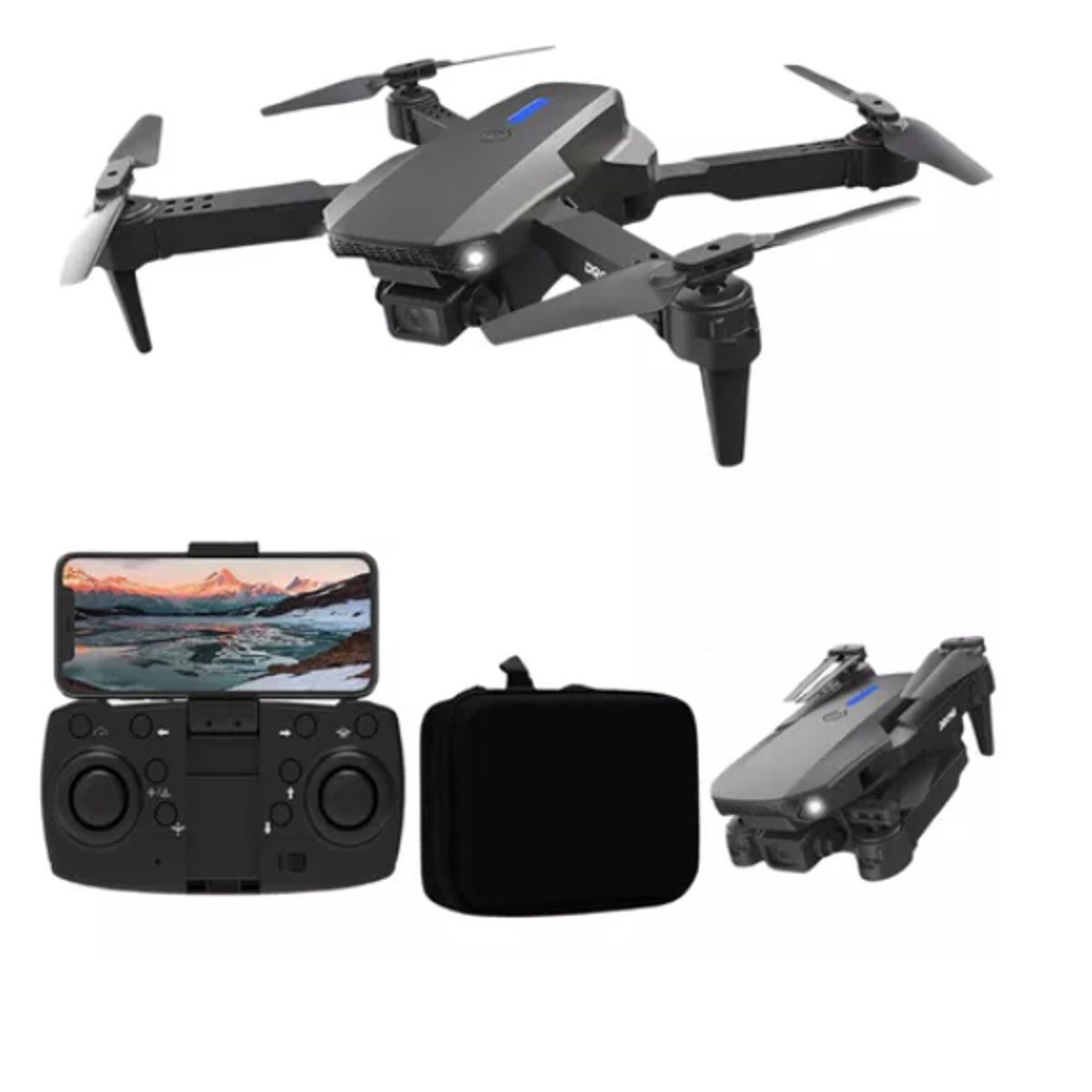 INNOVA - Drone Juguete Para Principiantes Doble Camara Estuche