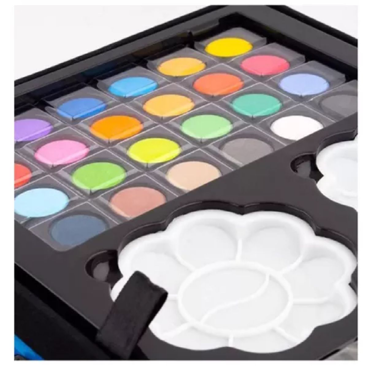 GENERICO - KIT DE ARTE GRANDE 145 PIEZAS CAJA METAL, SET ARTE COMPLETO