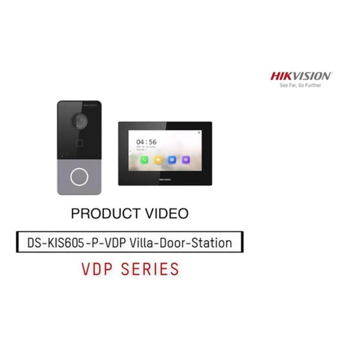 HIKVISION - Videoportero Hikvision 2mp KIS605-PC