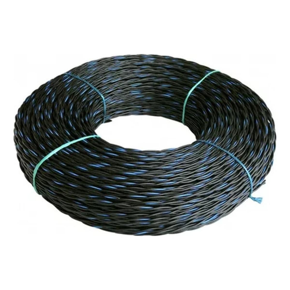 GENERICO - Cable Neopreno 2x22 AWG Negro Alta Resistencia
