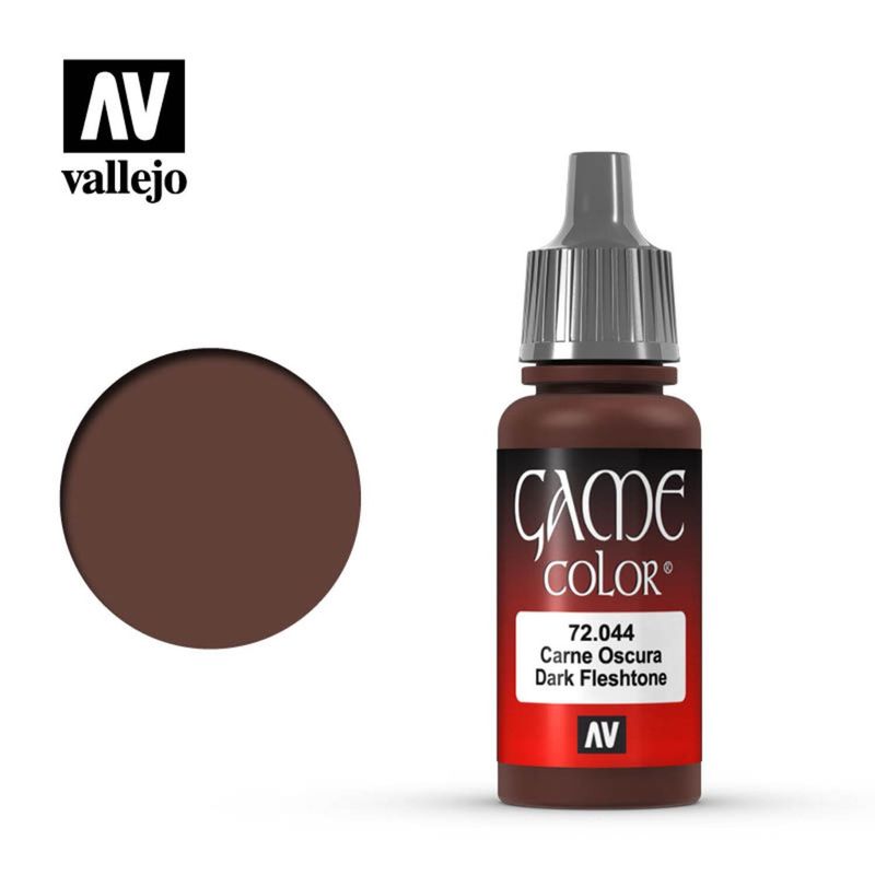 MANUEL VALLEJO - Acrylicos Vallejo Game Color 72044 Carne Oscura 18 ml