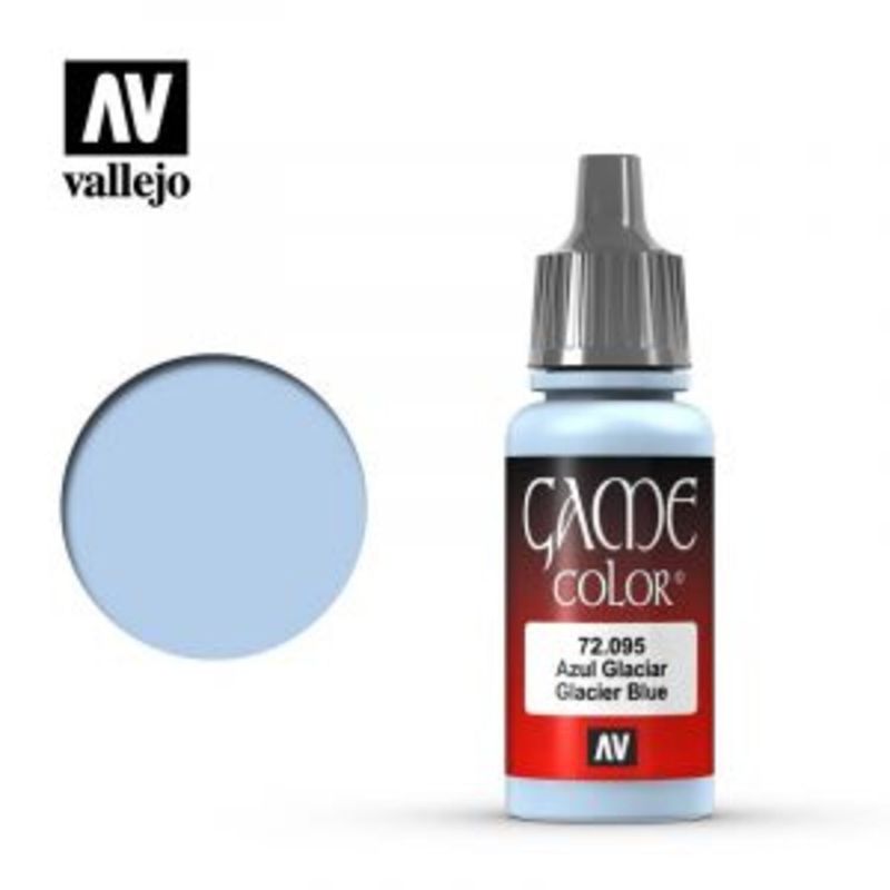 MANUEL VALLEJO - Acrylicos Vallejo Game Color 72095 Azul Glaciar 18 ml