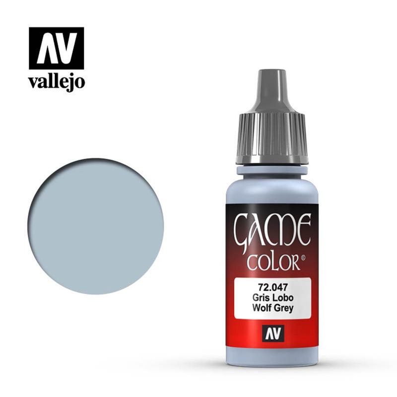 MANUEL VALLEJO - Acrylicos Vallejo Game Color 72047 Gris Lobo 18 ml