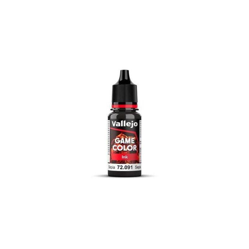MANUEL VALLEJO - Acrylicos Vallejo Game Color 72091 Sepia 18 ml