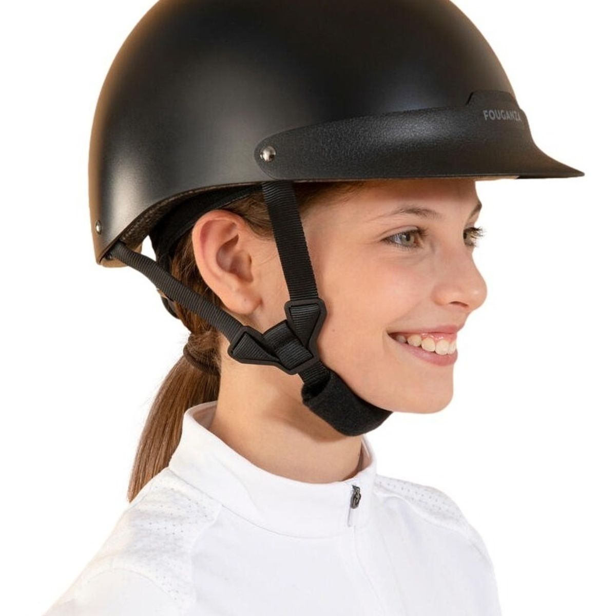 ON TRAIL - Casco Para Equitación Marca Francesa Adultos Niños Iniciacio