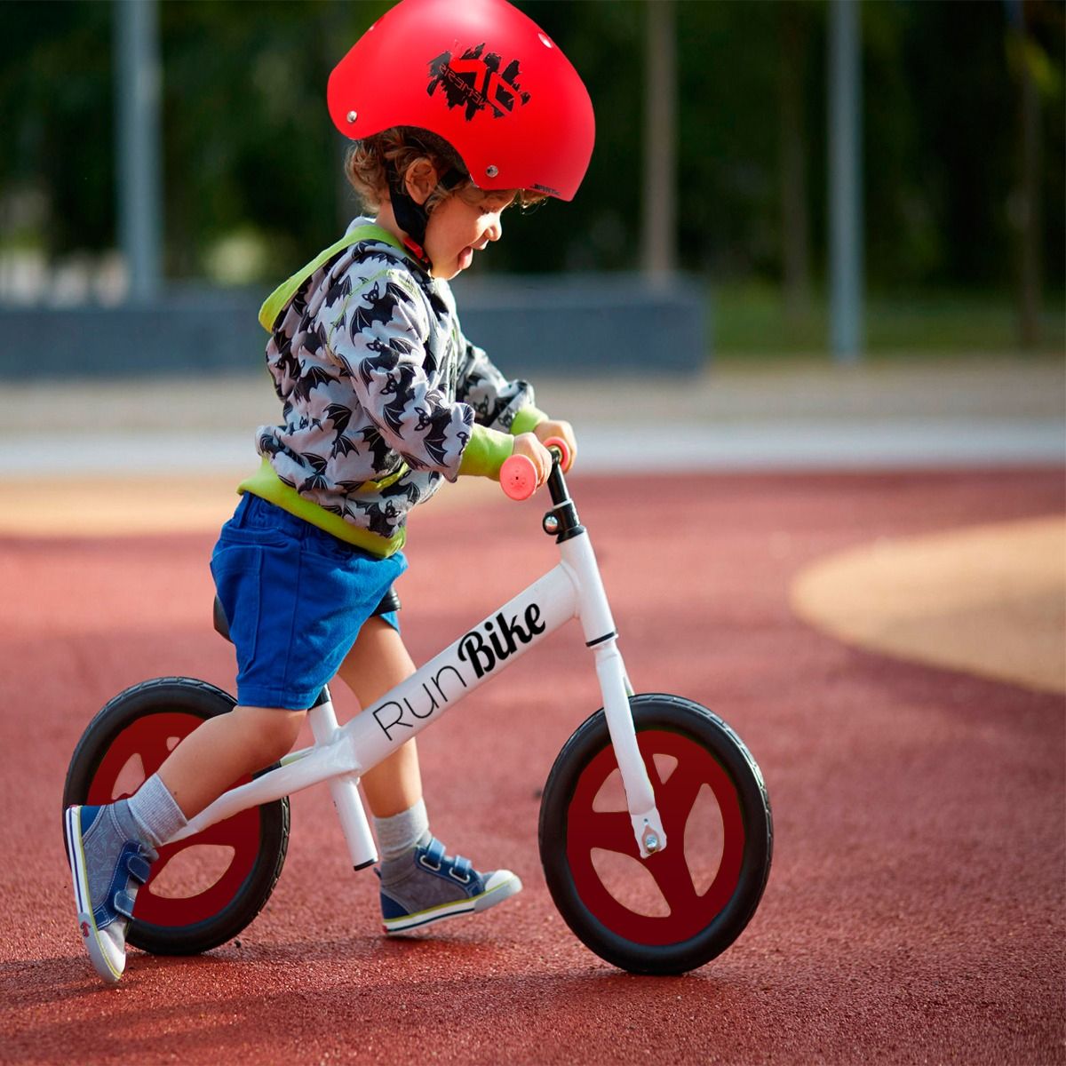 ON TRAIL - Casco Para Niños Patines Tabla Bmx Scooter Ontrail Kids