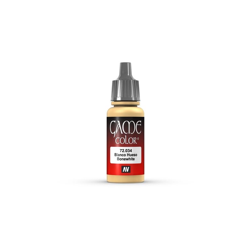 MANUEL VALLEJO - Acrylicos Vallejo Game Color 72034 Blanco Hueso 18 ml