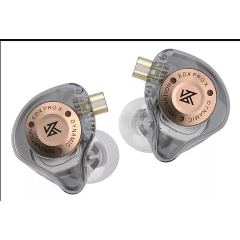 KZ - Audífonos con micrófono KZ EDX PRO X color GRIS HUMO