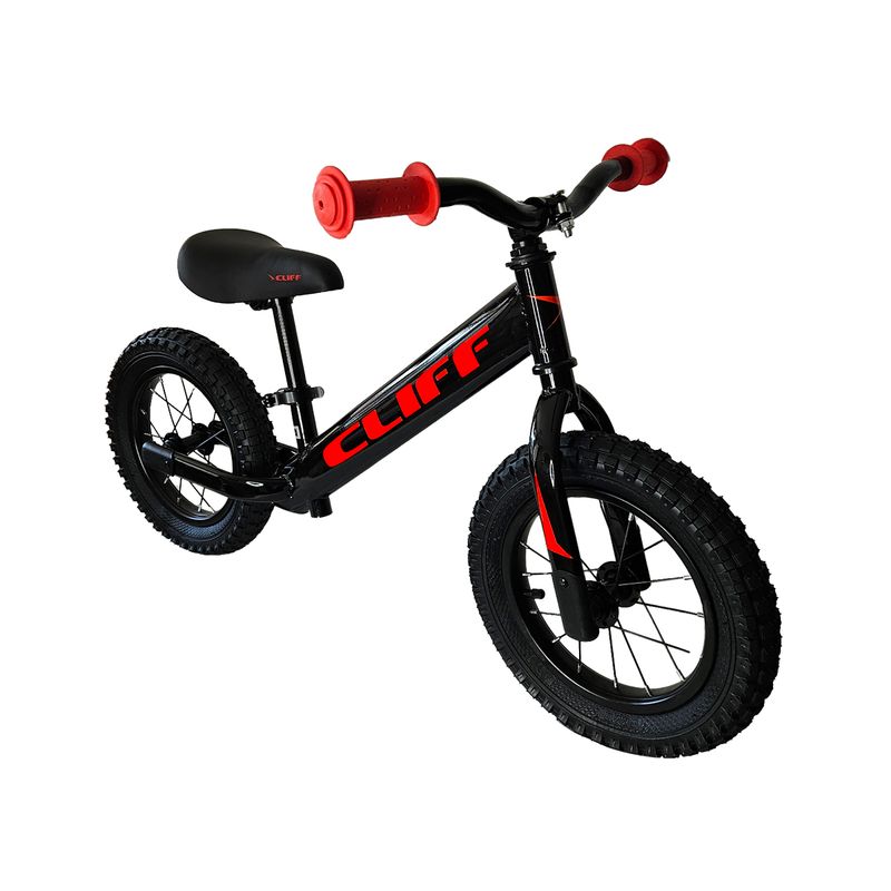CLIFF - Bicicleta Cliff balance push bike para niños Negro - Rojo