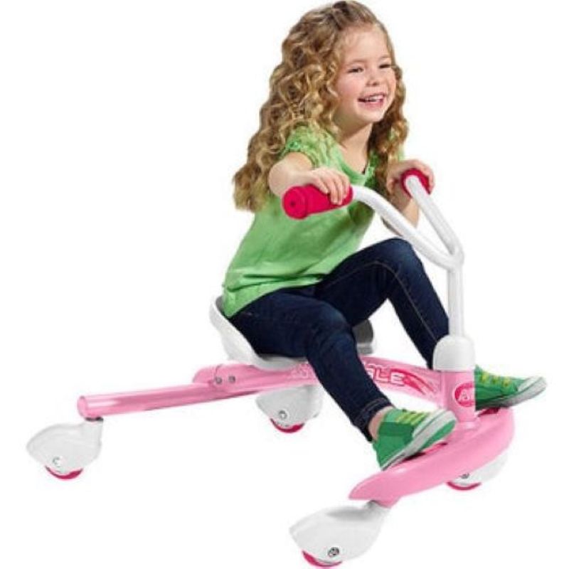 GYMAX - Patineta Scooter Ziggle Flyer 4 Ruedas