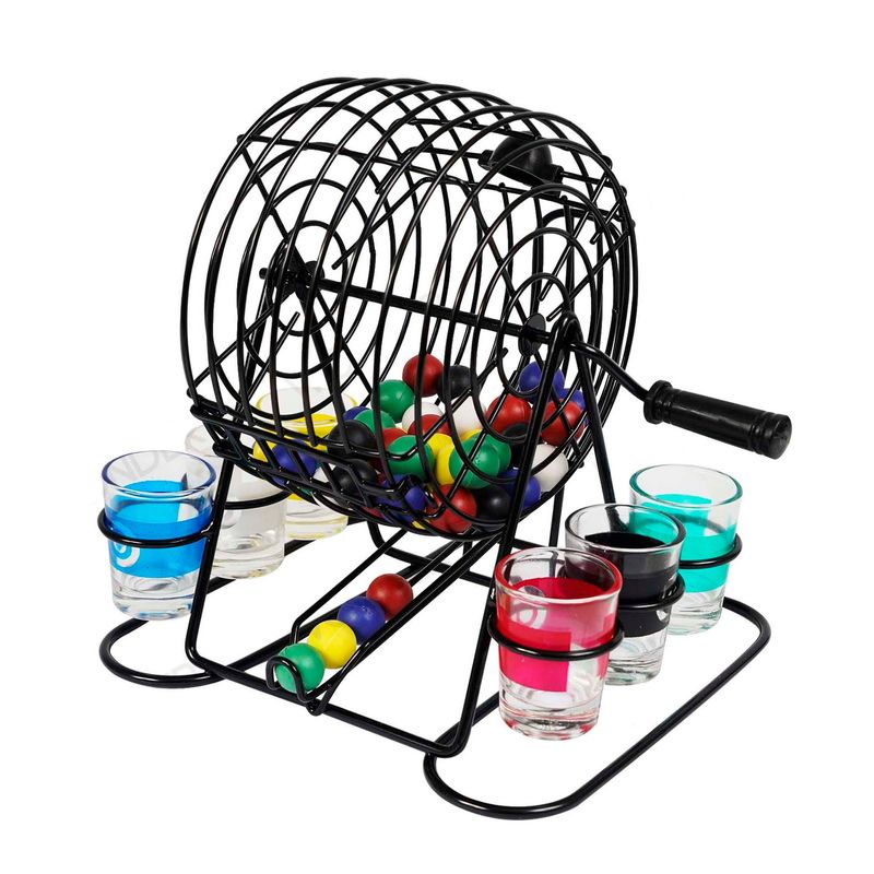 GENERICO - Juego Para Beber Shots Bingo Copas