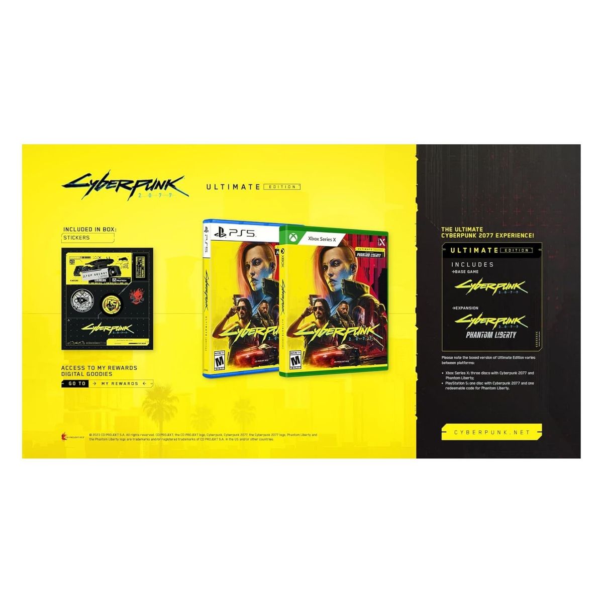 PLAYSTATION - Cyberpunk 2077 Ultimate Edition Ps5 Fisico Nuevo