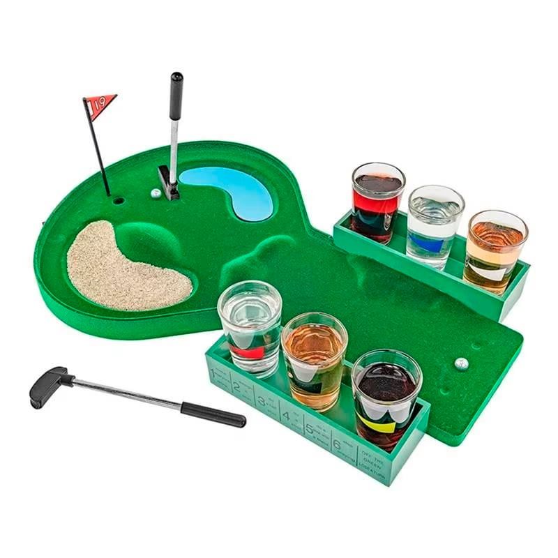 GENERICO - Juego Mini Golf Para Beber Shots