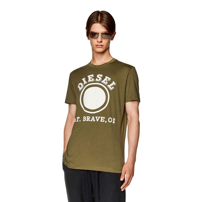 DIESEL - Camiseta Manga Corta Para Hombre T-Diegor-K64 Diesel