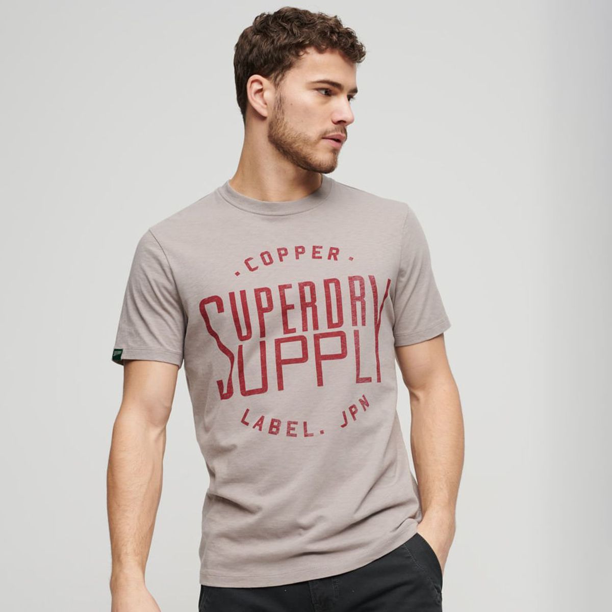 SUPERDRY - Camiseta Para Hombre Copper Label Workwear Tee Superdry