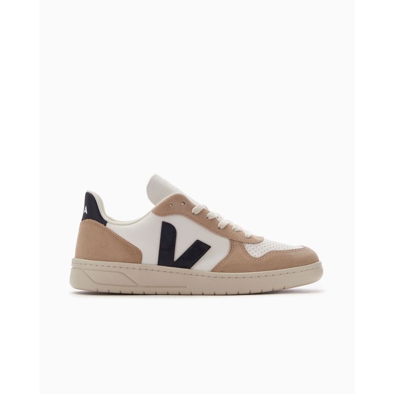 VEJA - Tenis veja de hombre v-10 cf VEJA Blanco TENV10CFMWHITBE
