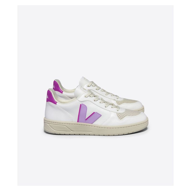 VEJA - Tenis veja de mujer v-10 cwl VEJA Blanco TENV10CWLWWHIPUR