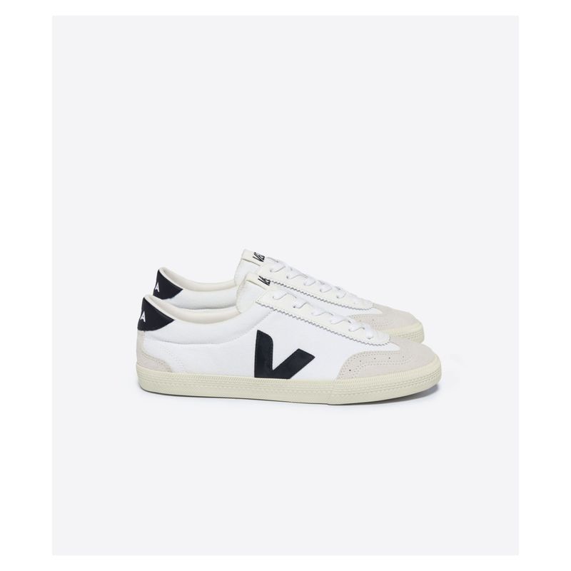 VEJA - Tenis veja de mujer volley canvas VEJA Blanco TENVOLLCANVWWHIT