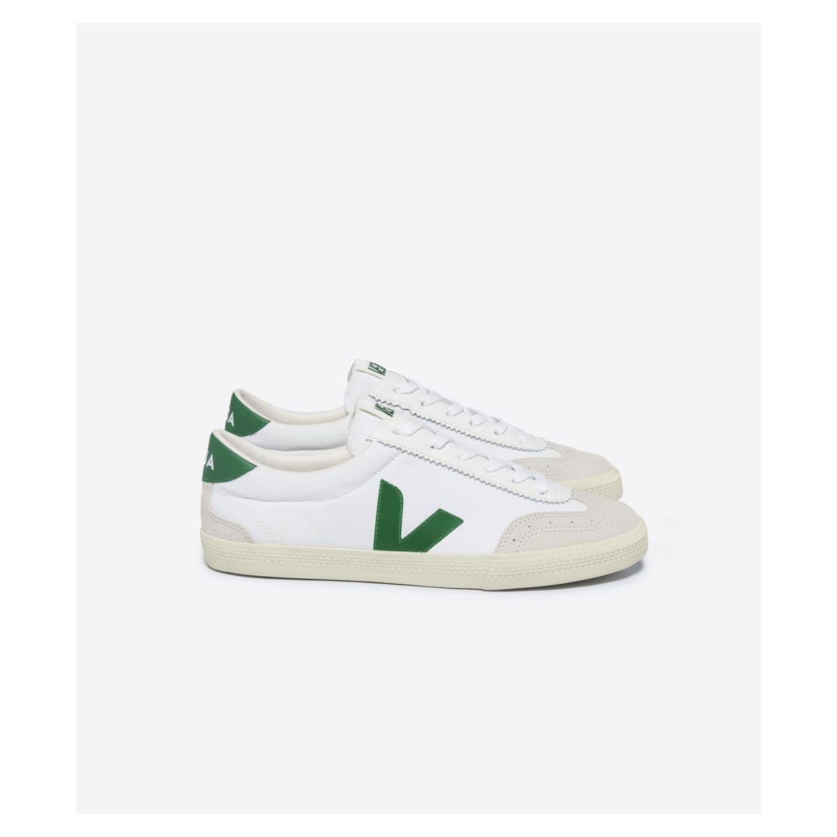VEJA - Tenis veja de mujer volley canvas VEJA Blanco TENVOLLCANVWWHITG
