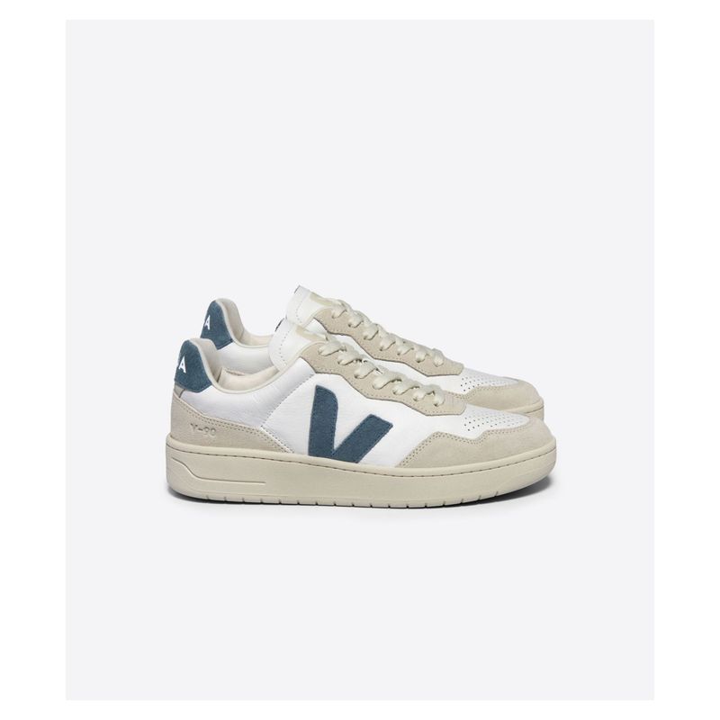 VEJA - Tenis veja de hombre v-90 ot leath VEJA Blanco TENVOTMWHIB