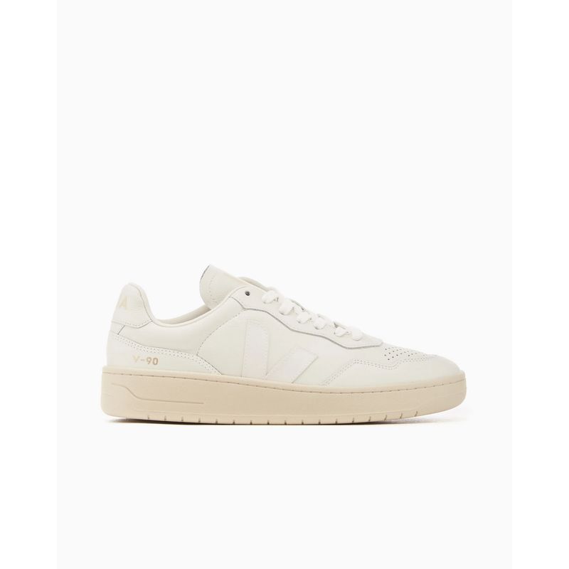 VEJA - Tenis veja de hombre v-90 ot leath VEJA Blanco TENVOTMWHITE