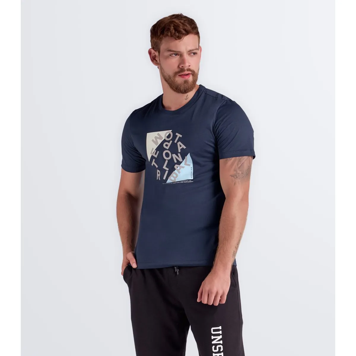 UNSER - Camiseta Para Hombre Slim Unser