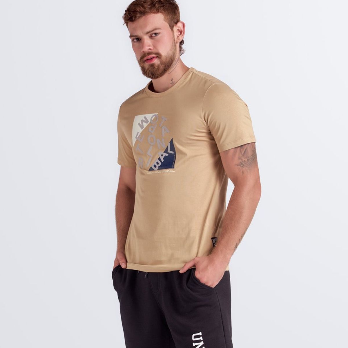 UNSER - Camiseta Para Hombre Slim Unser