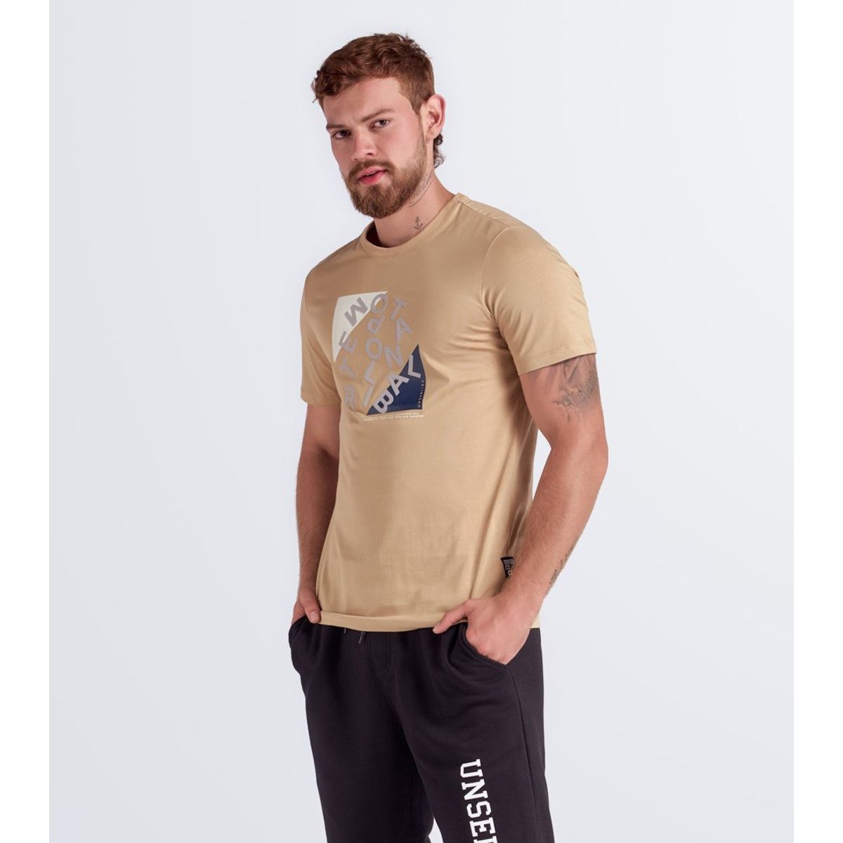 UNSER - Camiseta Para Hombre Slim Unser