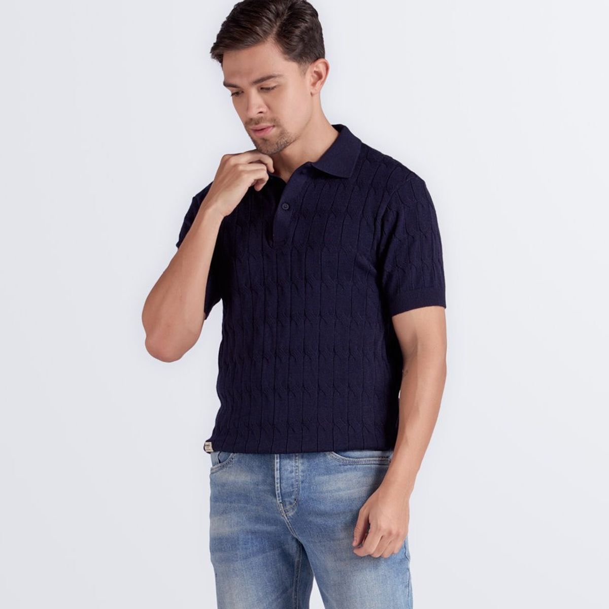 UNSER - Polo Para Hombre Tejido Slim Unser