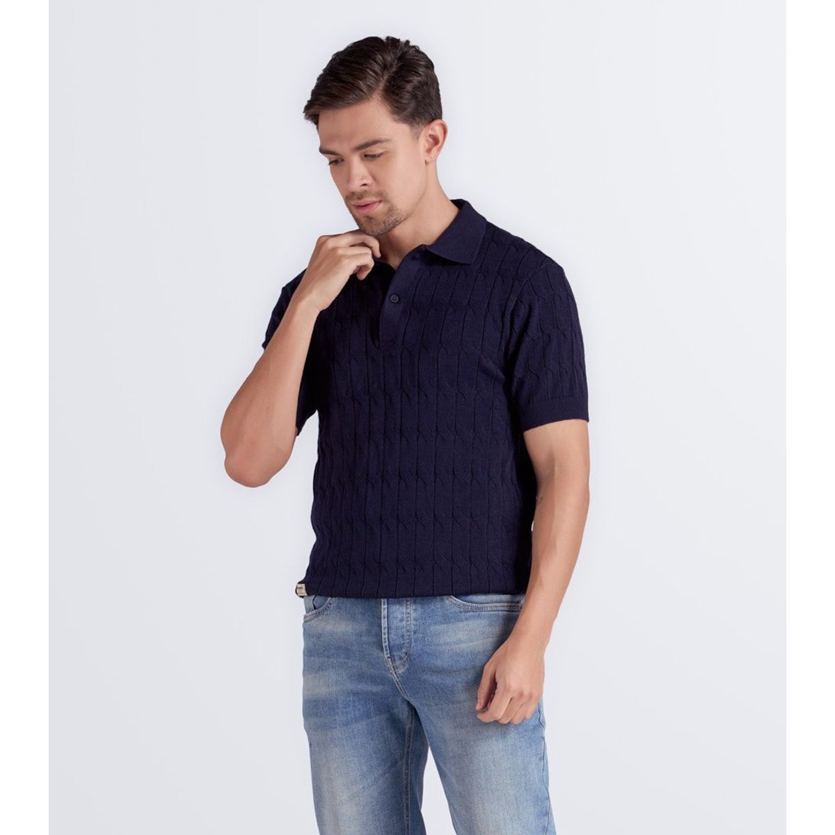 UNSER - Polo Para Hombre Tejido Slim Unser