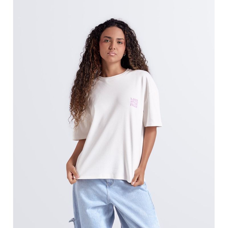 TYPER - Camiseta Para Mujer Estampada Typer