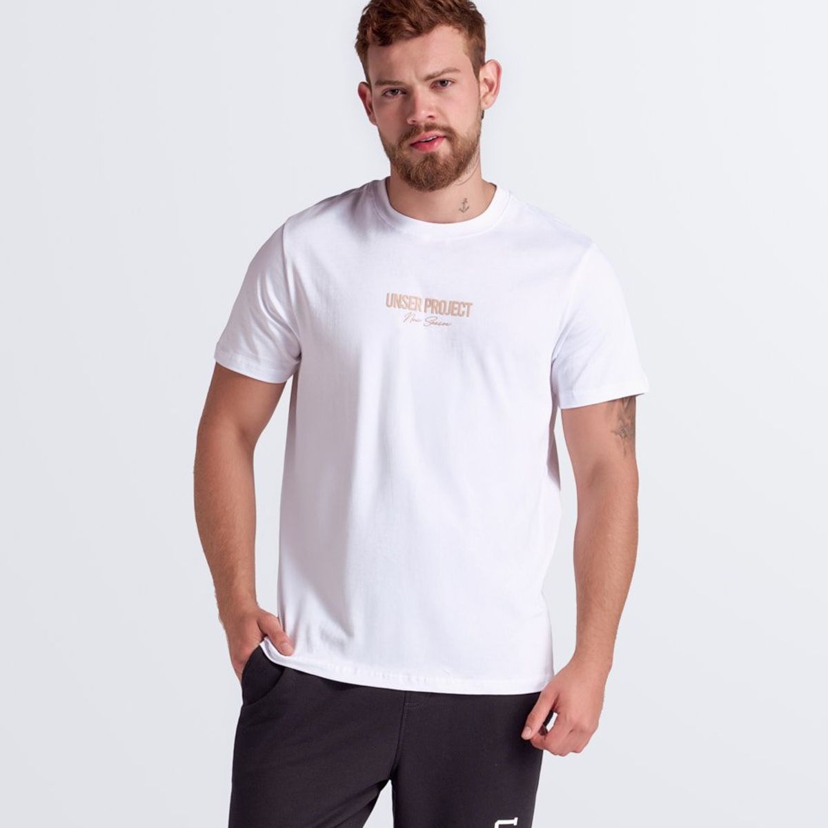 UNSER - Camiseta Para Hombre Estampada Unser