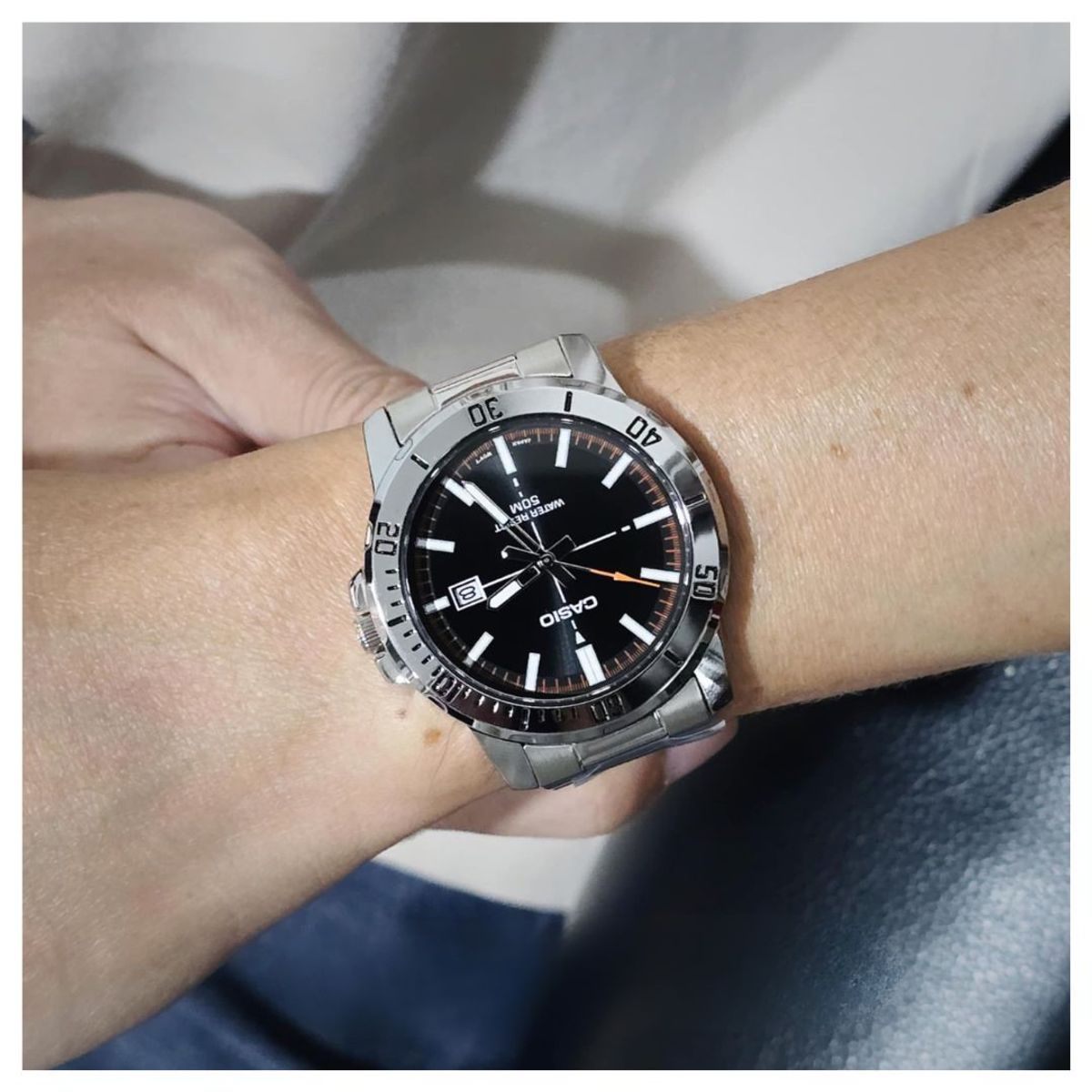 CASIO - Reloj Casio Referencia MTP-VD01D-1E2 Diseño Elegante