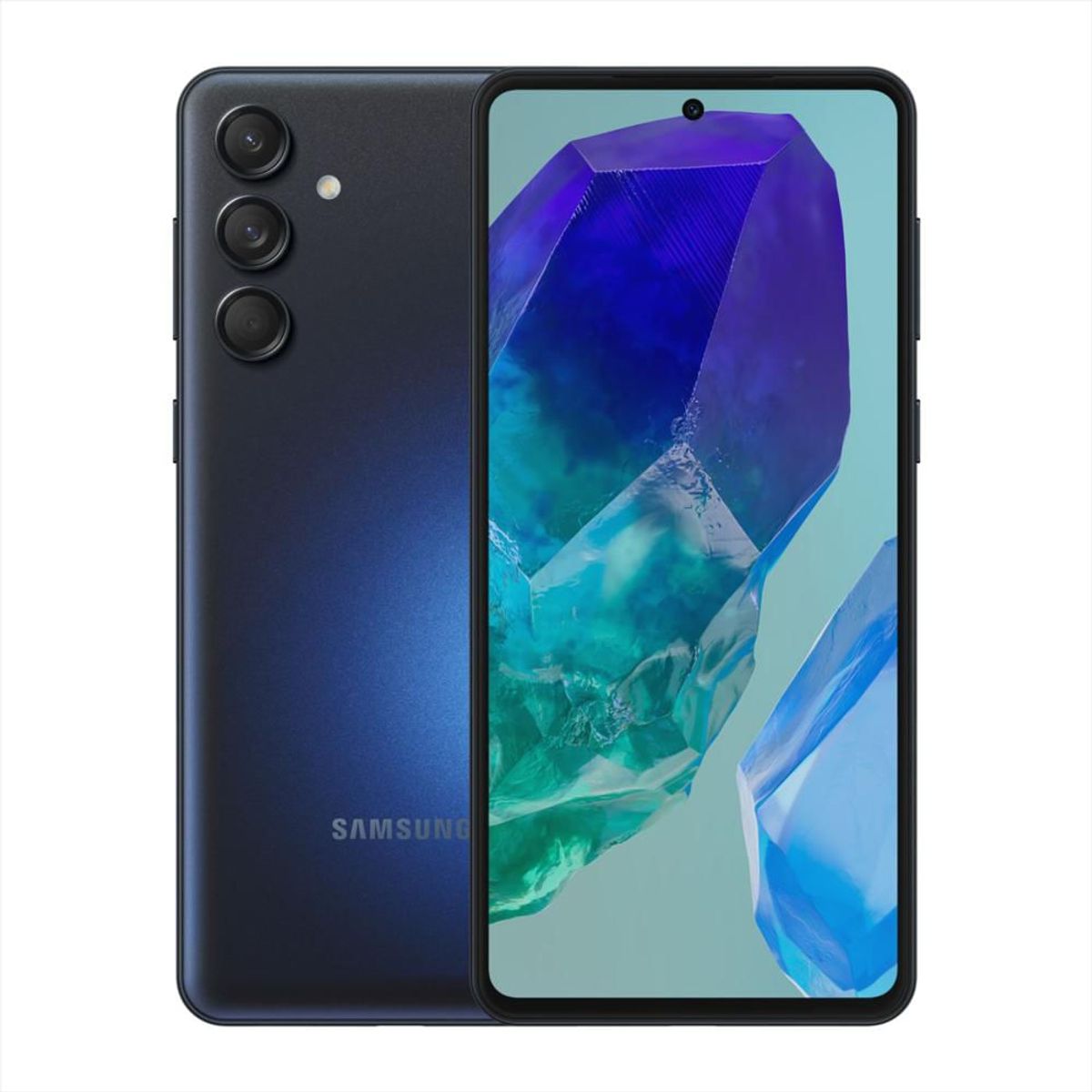 SAMSUNG - Celular Samsung Galaxy M55 5G 256 GB 8 Ram Dual AZUL + Reloj
