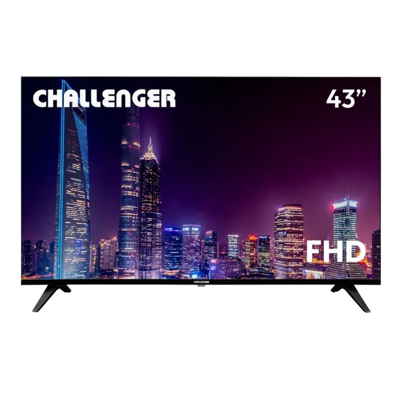 CHALLENGER - Televisor CHALLENGER 43 FHD Smart TV LED 43HW Magic Control