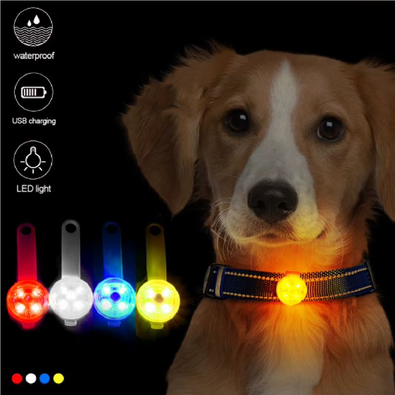 GENERICO - COLLAR PARA MASCOTAS LED INALAMBRICO