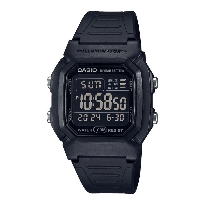 CASIO - Reloj Casio Referencia W-800H-1B Diseño Deportivo