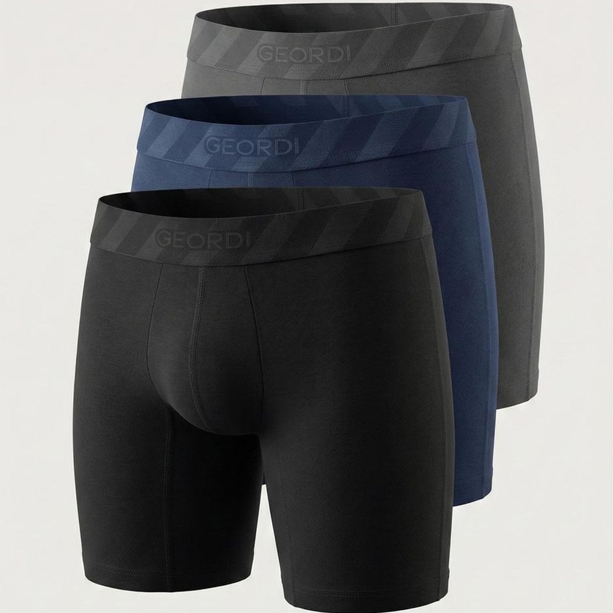 DIANE & GEORDI - Bóxer largo (Pack X3)(4158) - Multicolor