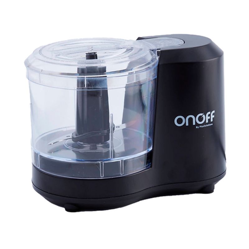 GENERICO - Mini Picatodo Alimentos Negro 100w Onoff.