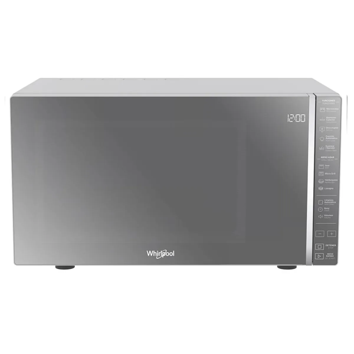 WHIRLPOOL - Horno Microondas WHIRLPOOL 30 Litros WM2811D Gris