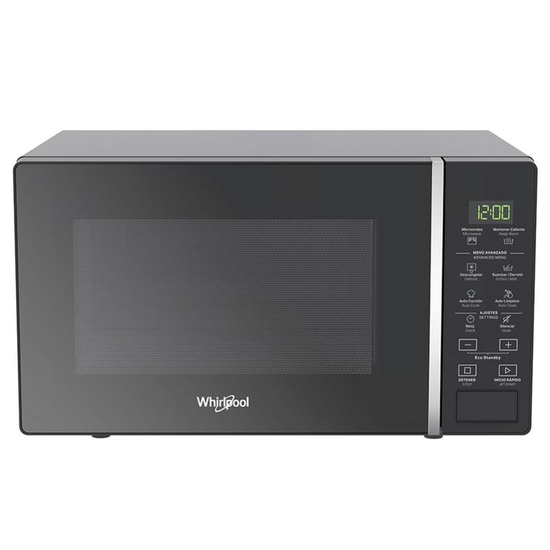 WHIRLPOOL - Horno Microondas WHIRLPOOL 20 Litros WM1807B Negro