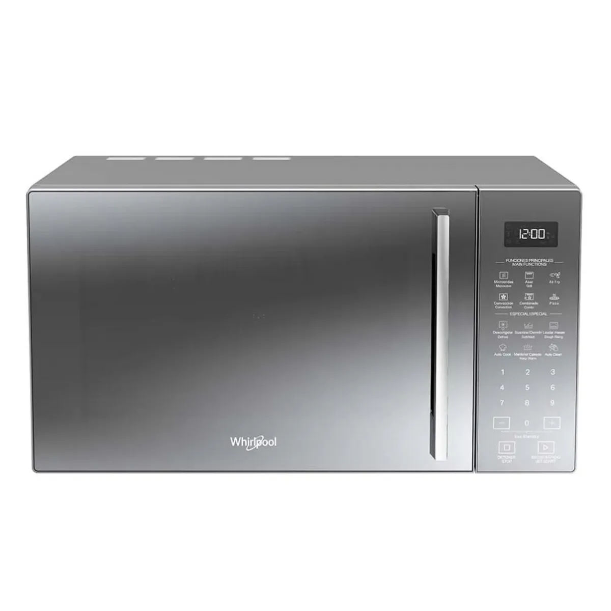 WHIRLPOOL - Horno Microondas Freidor WHIRLPOOL 29 Litros WM3911D Gris