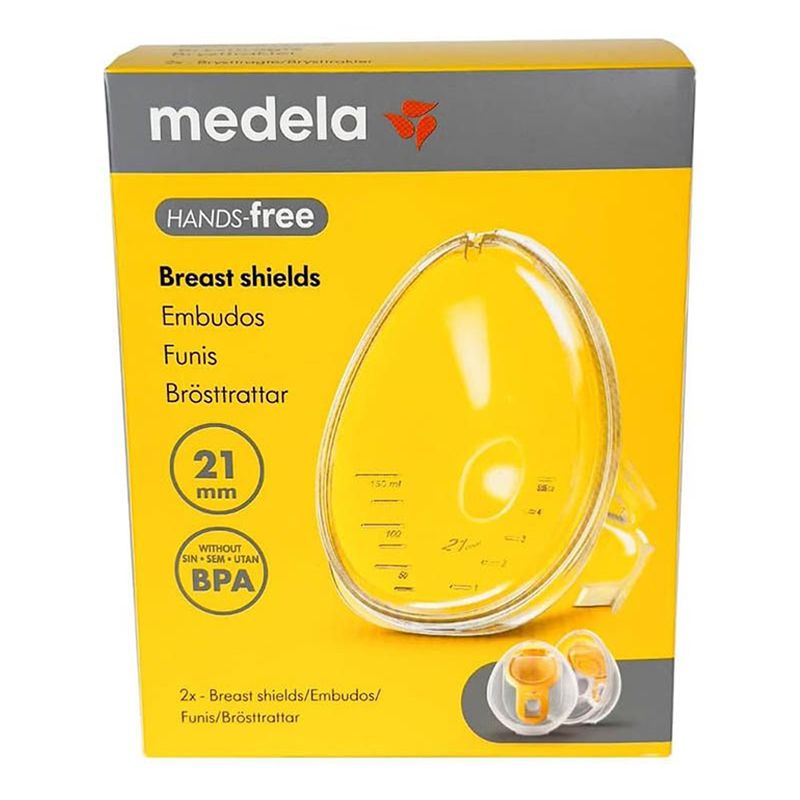 MEDELA - Repuesto Embudo Medela Hands Free X 2 Und Talla S:21 mm