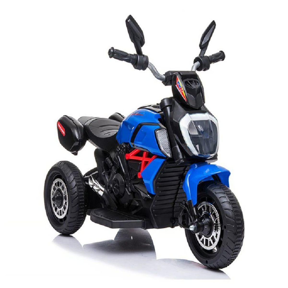 ROADMASTER - Roadmaster Moto Electrica Montable para Niños y Niñas de 3 Ruedas Tipo Ducati