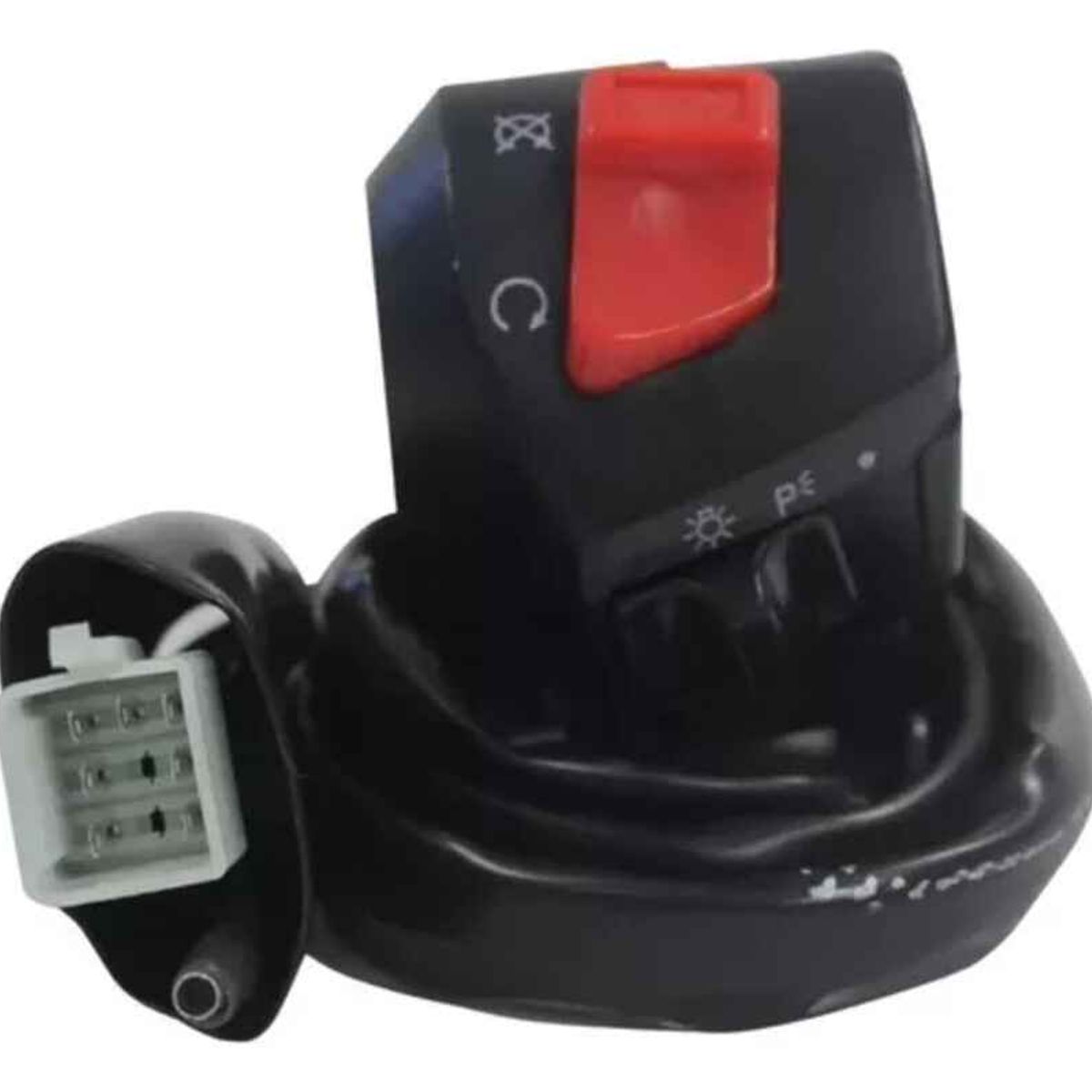 GENERICO - Kit Comando Izquierdo Derecho Motos Akt Nkd 125 + Espejos