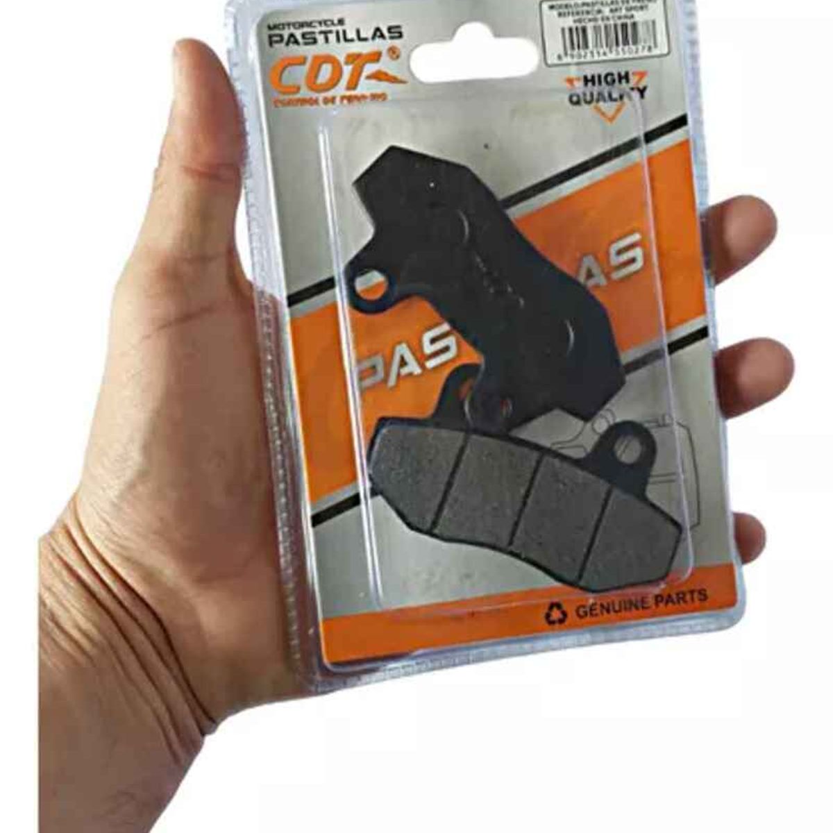 GENERICO - Pastillas De Freno Delanteras Moto Akt 110 Akt 125 Akt125