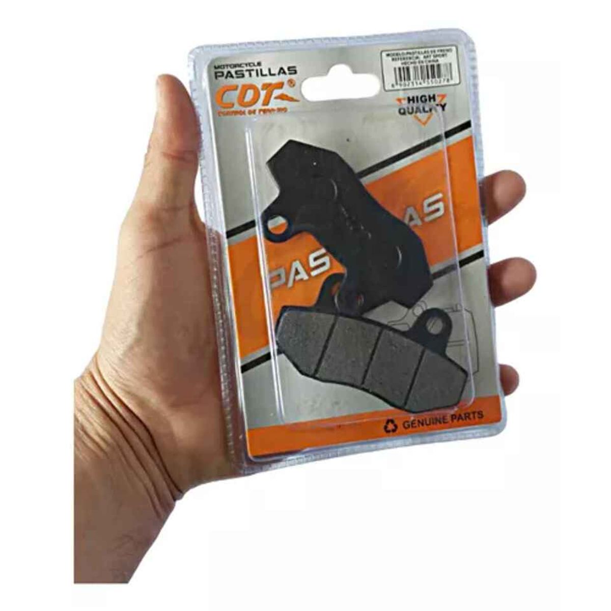 GENERICO - Pastillas De Freno Delanteras Moto Akt 110 Akt 125 Akt125